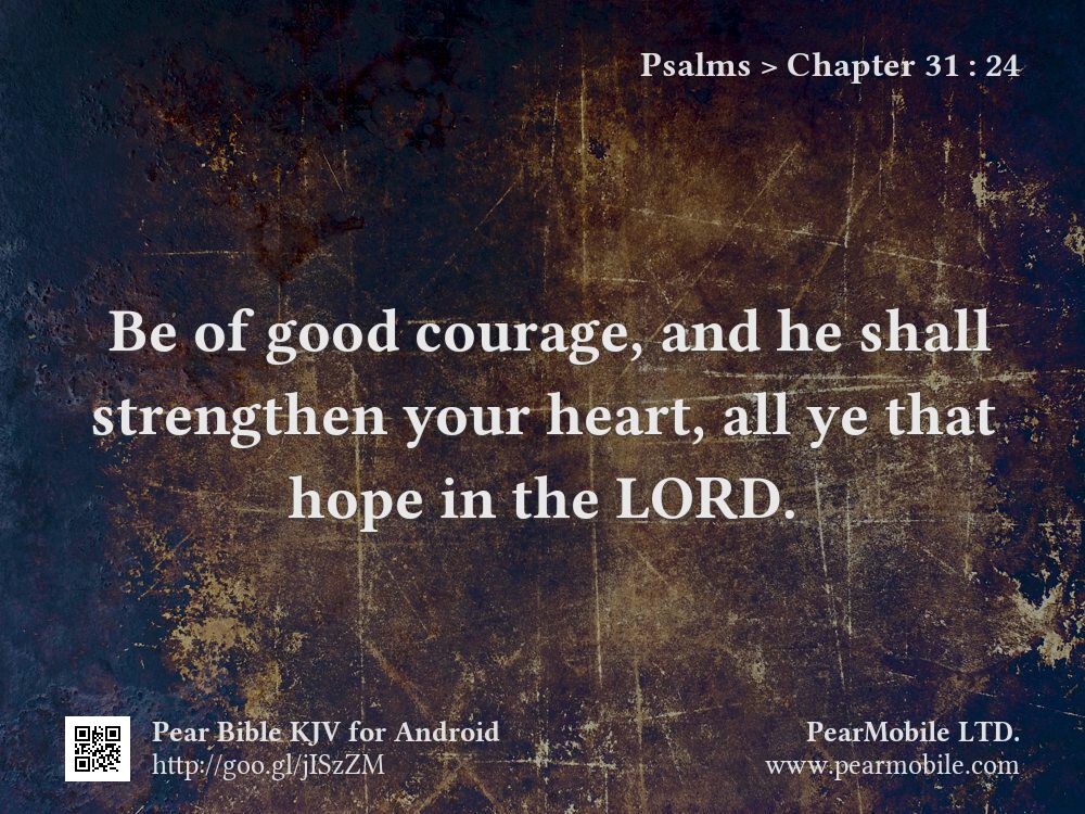 Psalms, Chapter 31:24